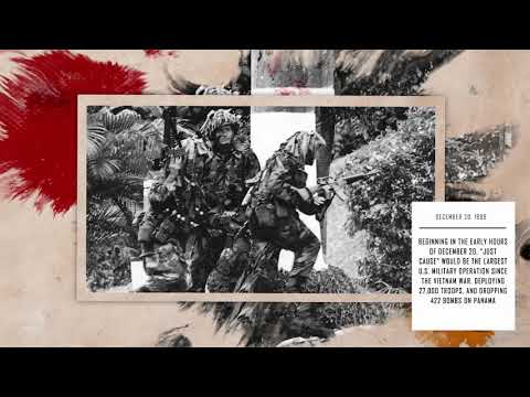 U.S Marine Corps History • Operation Just Cause • Invasion of Panama 1989