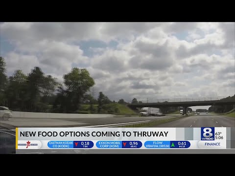 Chick-fil-A, Shake Shack, and more: 27 NYS Thruway service areas set for renovations