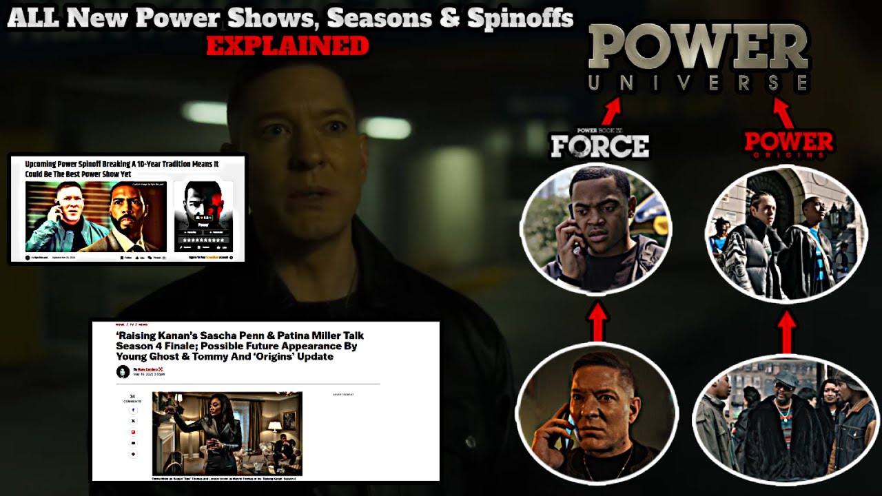 ALL 3 NEW Power Spinoffs With Young Ghost, Tommy & Tariq Timeskip REVEALED | ALL Storylines & Clues