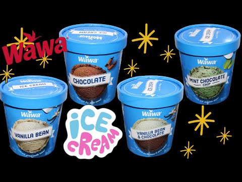 Wawa Ice Cream: Vanilla Bean, Chocolate, Vanilla Bean & Chocolate, Mint Chocolate Chip Review