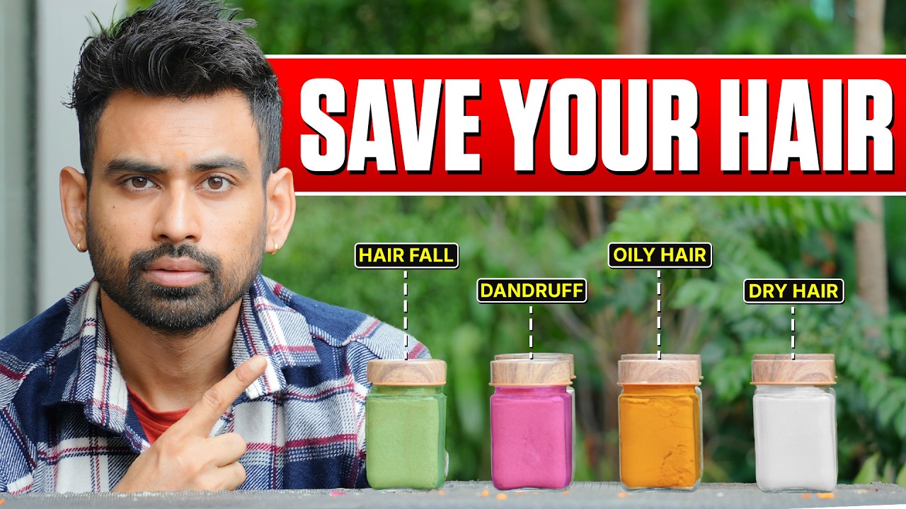 5 Natural Shampoos You Must Try (Hair fall, Grey hair, Dandruff)