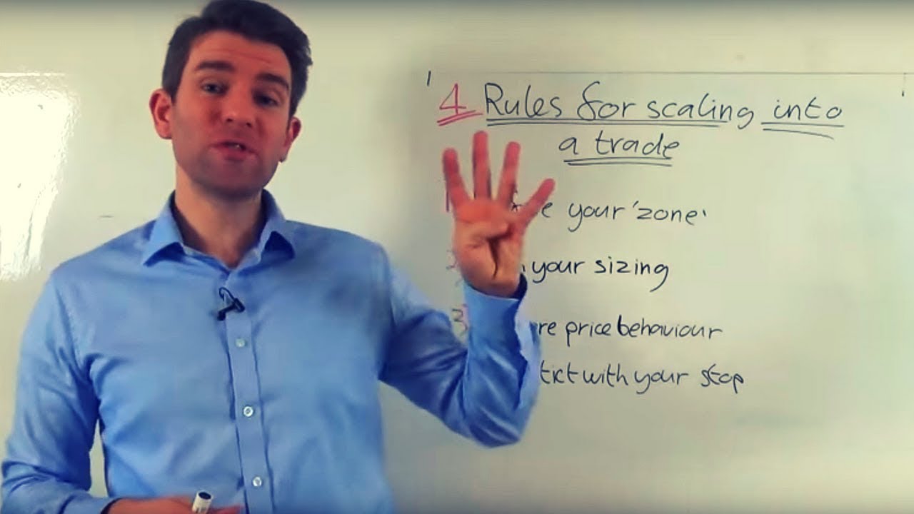 How to Scale Into Trades: 4 Rules for Scaling into a Trade 👍
