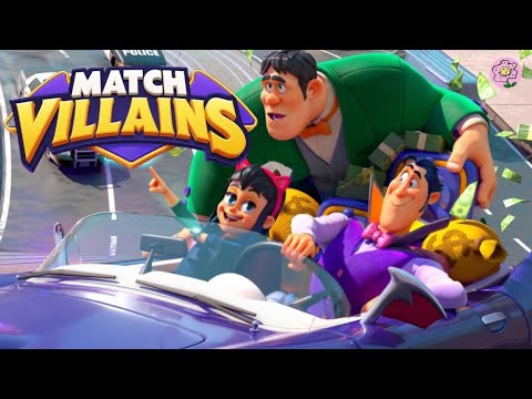 Match Villains Game Gameplay Mobile Android(Level 1-20) - YouTube