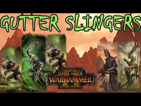 NOT AS BAD: Gutter Runner Slingers - Skaven vs Dark Elves // Total War: WARHAMMER II Multiplayer