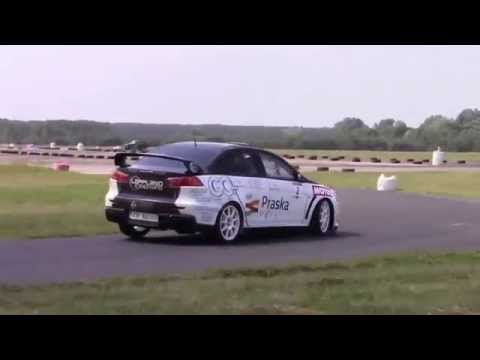 VIII Power Stage Bednary 2015 - Grzegorz Olchawski - Mitsubishi Lancer EVO X