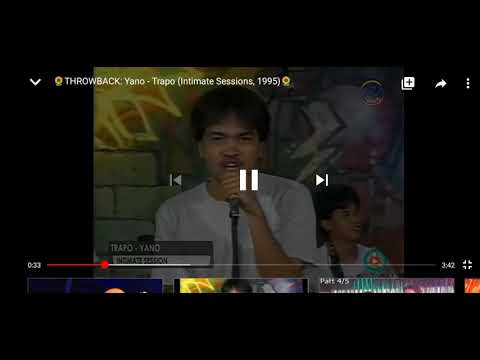 Dong Abay throwback TRAPO KaKAsi