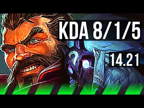 GRAVES vs KINDRED (JGL) | 8/1/5 | KR Diamond | 14.21