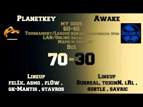 Planetkey VS Awake | CS:GO Lounge