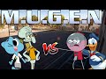 MUGEN Request 235 Squidward And Nicole Vs Benson And Donald Duck