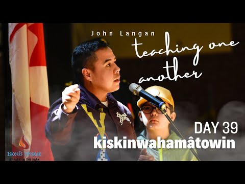 Cree Language Series Day 39 kiskinwahamâtowin - teaching one another