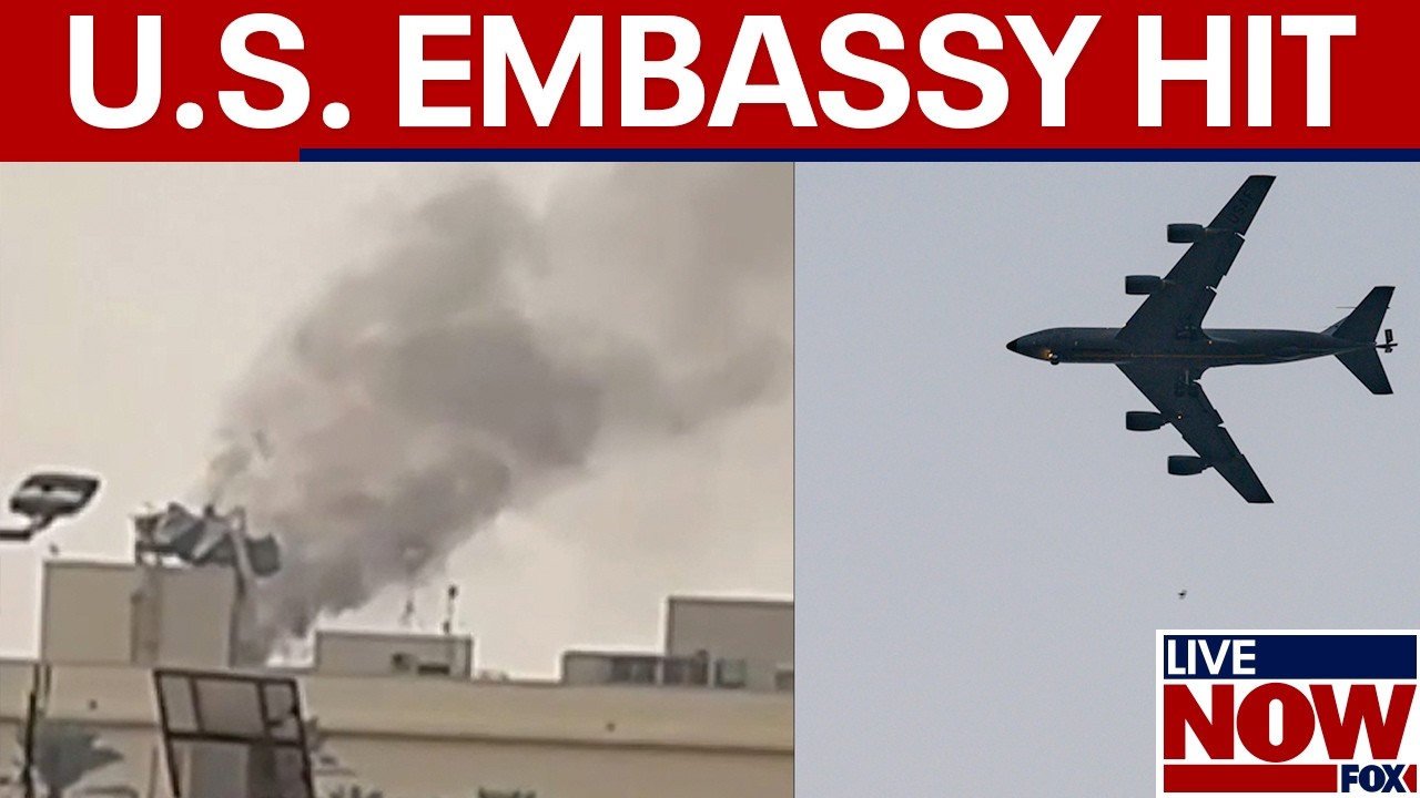 Iran strikes US Embassy compound after US conducts large-scale attack