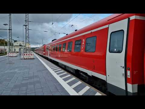 DB REGIO Süd-Ost - DB 612 027-2 + 612 029-8 + 612 145-2 - RE 1 ➡️ Schmölln - Ausfahrt in Leinefelde