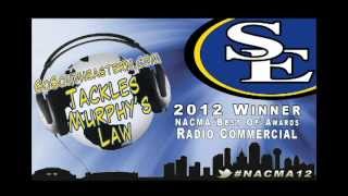 preview picture of video 'NACMA 2012 'Best Of' Award Winner - Radio Commercial 'GoSoutheastern.com Tackles Murphys Law''