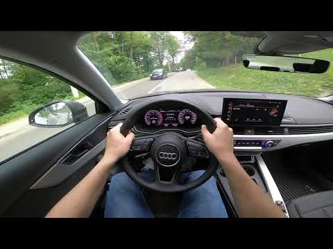 2021 Audi A4 [35 TDI, 163 HP] POV Test ride #14 CARiNIK