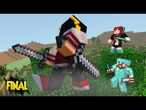 Minecraft: HARDCORE EM DUPLA - DOIS CONTRA UM O FIM! ‹ AM3NIC ›