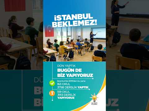 Dün yaptık bugün de biz yapıyoruz! #İstanbulBeklemez