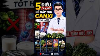 Hấp thu Canxi đúng cách