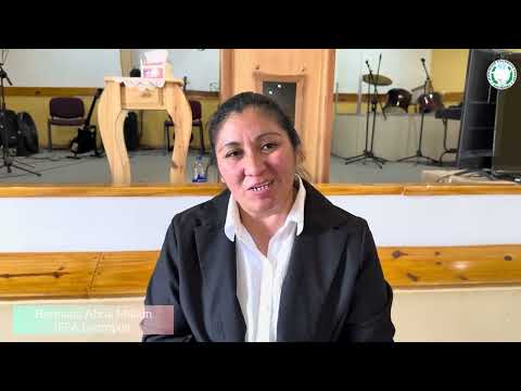 Hermana Alicia Millain de Loncopue encuentro del cordón cordillerano IEPA Andacollo Neuquén 7-12-25