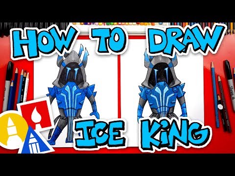 How To Draw Fortnite Ice King - YouTube