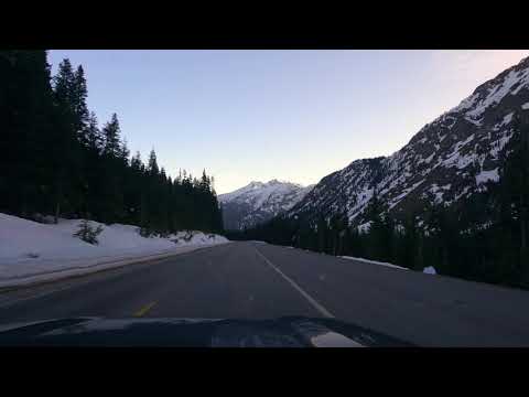 Timelapse Drive across North Cascades National Park on Washington SR 20 [4K UHD]