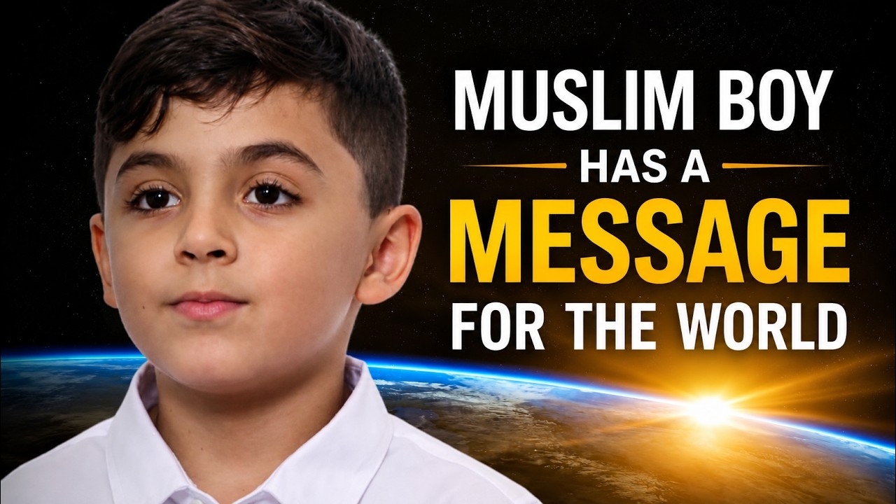 Muslim Boy Has A Message For The World