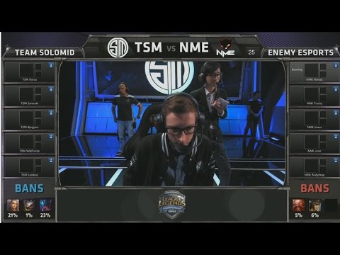 TSM vs NME | NA LCS 2015 Summer Week1 Day2