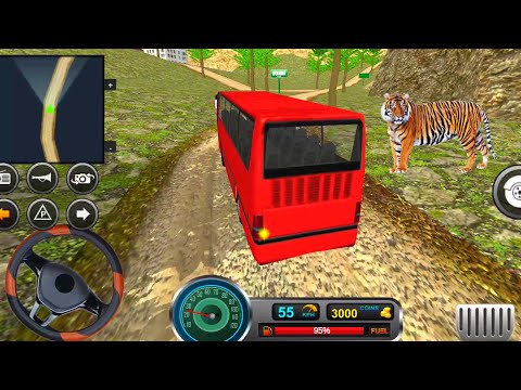 Real Uphill Offroad Bus Driving Simulation 2021 - Android Gameplay FHD 06