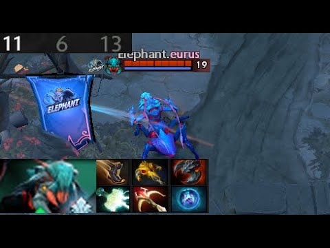 Eurus - Weaver | Quincy Crew vs Elephant  (game 2) BO2 | The International 2021