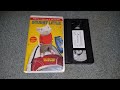 Opening Closing To Stuart Little 2002 VHS