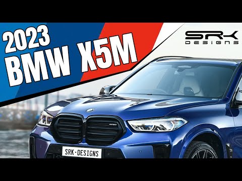 BMW X5 M (2022): Facelift im inoffiziellen Rendering