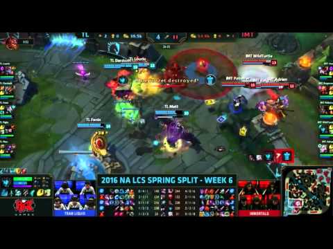 IMT HUNI GOT THE PENTA!! - TL vs IMT - NA LCS SPRING 2016