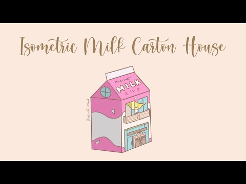 How to draw with Procreate (Isometric House)