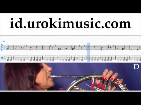Cara Bermain French Horn Luis Fonsi, Demi Lovato - Échame La Culpa Tutorial Tab Bagian 1 latihan,