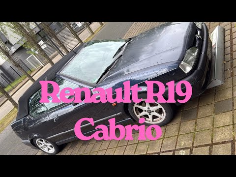 Mein 2. Renault R19 Cabrio – endlich ein neues Cabrio! 🚗✨