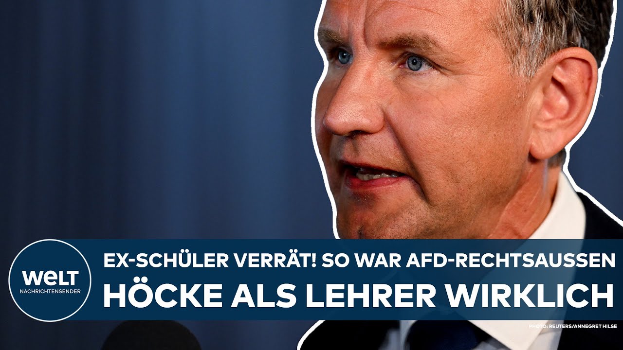BJÖRN HÖCKE: Ex-Schüler verrät! So war der AfD-Rechtsaußen als Lehrer wirklich