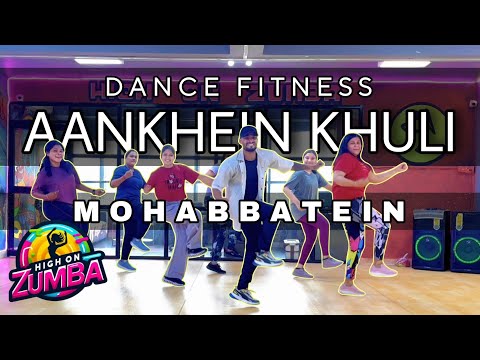 Aankhein Khuli Dance Fitness | Shah Rukh Khan Style | Zumba Workout | High On Zumba