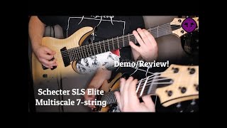 Video thumbnail for Schecter C-7 SLS Elite Musltiscale 2018 | Demo/Review by Johan Grandin