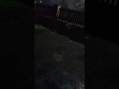 Lluvia y caída de granizo en lobos 🌩️🌬️ pcia de buenos aires #granizo #tormenta