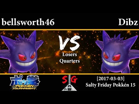 [2017-03-03] Pokkén - bellsworth46 (Gengar) vs Dibz (Gengar, Garchomp) LQ