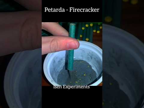 DIY CRACKER using only small FIREWORKS #experiment #firecrackers #fireworks #crackers #lifehack