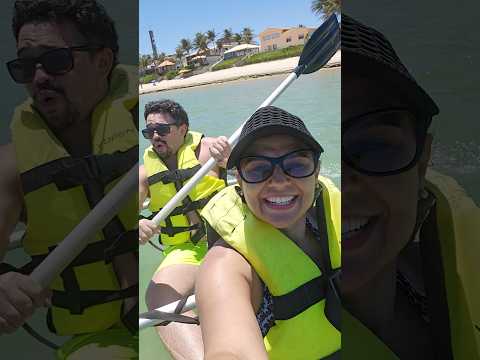 Momento único na Barra de São Miguel. #barradesaomiguel #alagoas #caiaque
