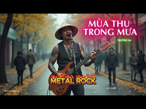 Mùa Thu Trong Mưa | Khi Nhạc Tình Gặp Metal Rock – Một Cuộc Lột Xác Kinh Điển#ai #metal #rock