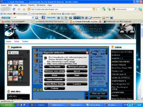 Pegando IP de Web-Rádio