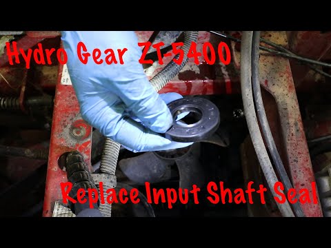 Hydro Gear ZT-5400 Replace Input Shaft Seal