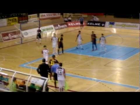 LNFS 6ª J. Caja Segovia FS  2 - Barcelona Alusport 5 ( Pedro Delgado ) 24/11/2012 (9)