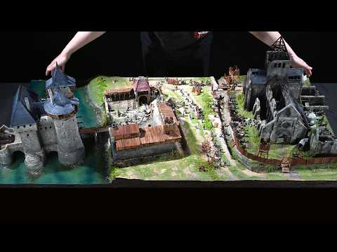 The Final Battle!  Finished Making Diorama of Joan of Arc liberating the Siege of Orleans 1429