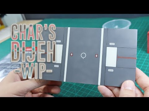 HGUC Char's Dijeh [Kitbash WIP Pt.3]