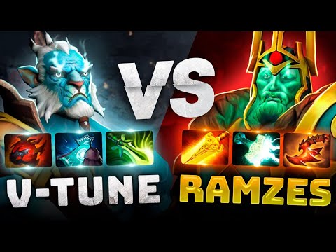 КЕРРИ NAVI пытается КАМБЕКНУТЬ vs RAMZES! Phantom lancer V-TUNE Dota 2