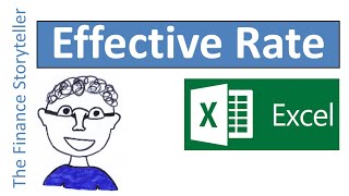 How to calculate the effective annual interest rate (EAR) in Excel