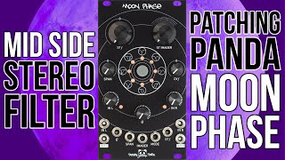 Video thumbnail for Patching Panda Moon Phase // Mid side based stereo Eurorack filter by DivKid